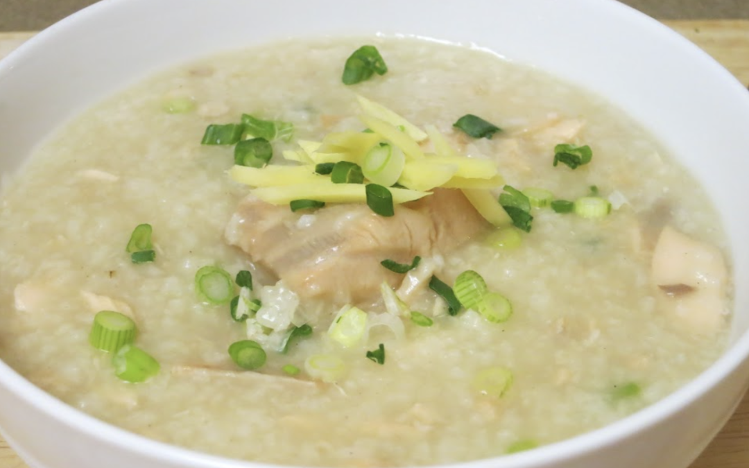 prepare fish porridge